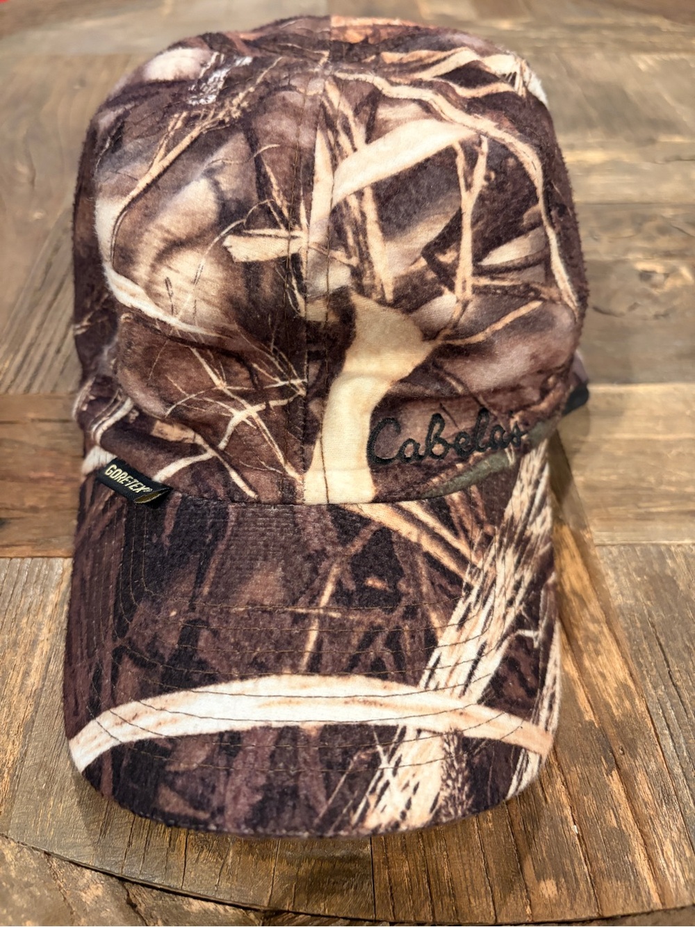 Cabela's Polartec 40g Thinsulate Camo Winter Hunting Hat Ear Flaps Size M/L